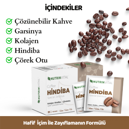 Detox kahvesi içeriğiyle sağlığınıza katkı sağlayan doğal bileşenler.