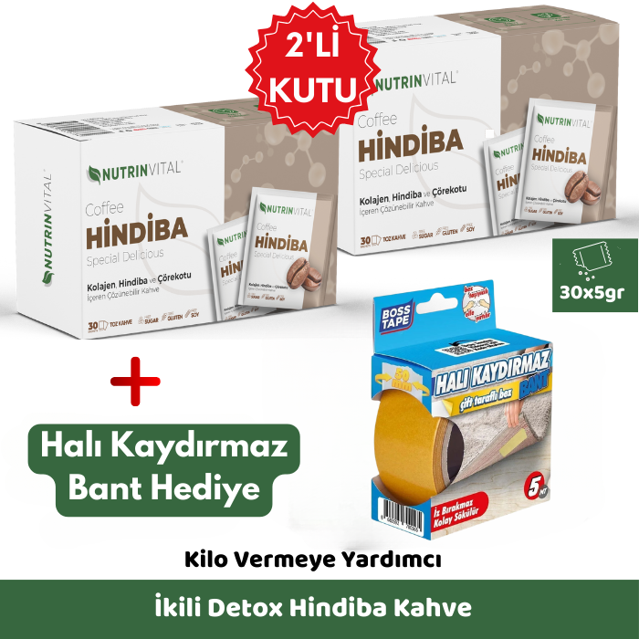 İkili Paket Hindiba Detox Kahvesi